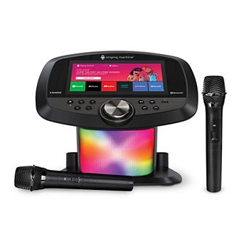 Singing Machine WiFi Karaoke Machine & 2 Wireless Microphones