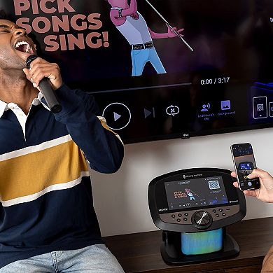 Singing Machine WIFI Karaoke Machine & 2 Wireless Microphones