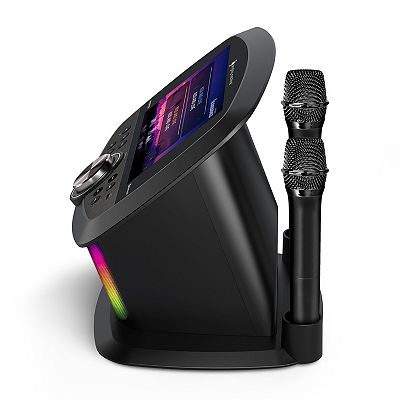 Singing Machine WiFi Karaoke Machine & 2 Wireless Microphones
