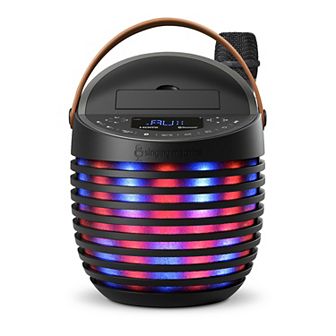 Singing Machine Bluetooth Karaoke System with Light Show & Voice Changing Effects
