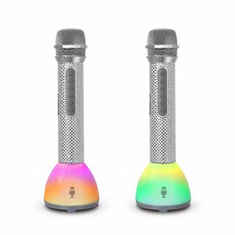 Singing Machine Wireless Walkie-Talkie Microphone 2 pc Set