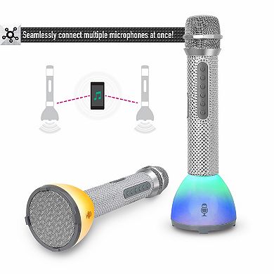 Singing Machine Wireless Walkie-Talkie Microphone 2-pc. Set