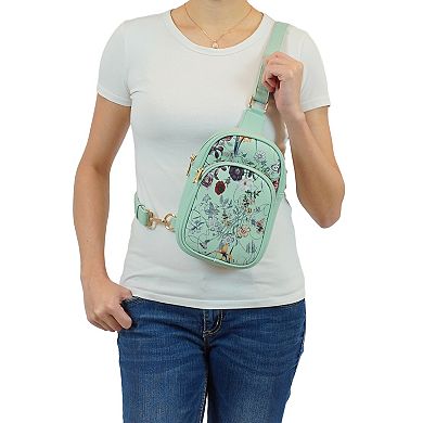Mellow World Soraka Floral Print Sling Bag