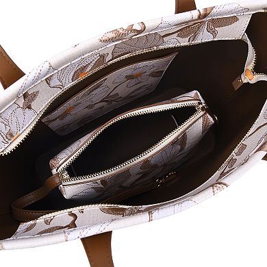 Mellow World Amelia 2-in-1 Floral Printed Tote Bag