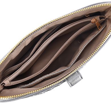 Mellow World Isla Woven Embossed Crossbody Bag