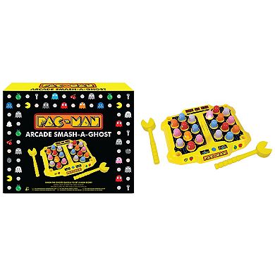 Merchant Ambassador Pac-Man Arcade Smash-A-Ghost Tabletop Game with Lights & Sounds