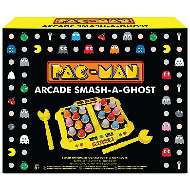 Merchant Ambassador Pac-Man Arcade Smash-A-Ghost Tabletop Game with Lights & Sounds