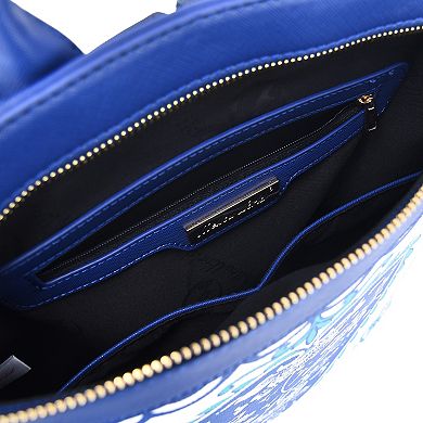 Mellow World Porcelain Print Backpack With Zip Closure