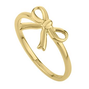 Karat Rush 14k Gold Bow Ring