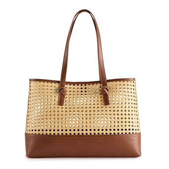Sonoma Goods For Life® Ocean Caning Knot Tote Bag