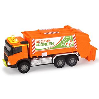 Dickie Toys Die-Cast Garbage Collector Truck with Light & Sound