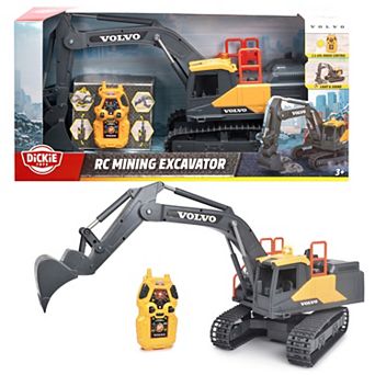 Dickie Toys RC Volvo Mining Excavator with Light & Sound Effects