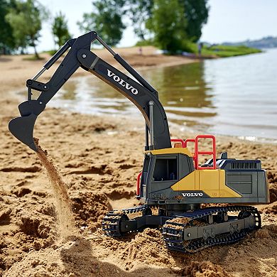 Dickie Toys RC Volvo Mining Excavator with Light & Sound Effects