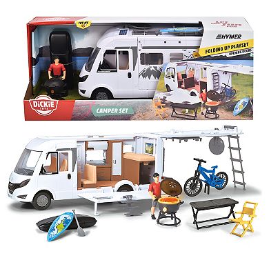 Dickie Toys Camper Playset with Accessories