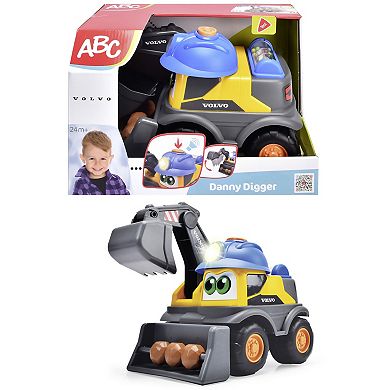 Dickie Toys ABC Volvo Danny Digger Motorized Vehicle Toy