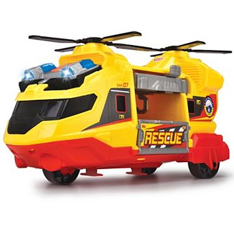 Dickie Toys Rescue Helicopter Light & Sound Toy Vehicle