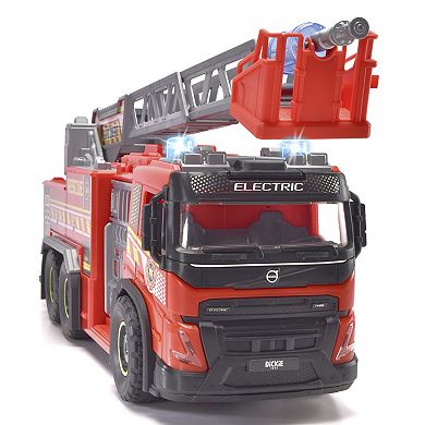 Dickie Toys Giant Fire Truck Light & Sound Rescue Vehicle with Water Shooting Bottles