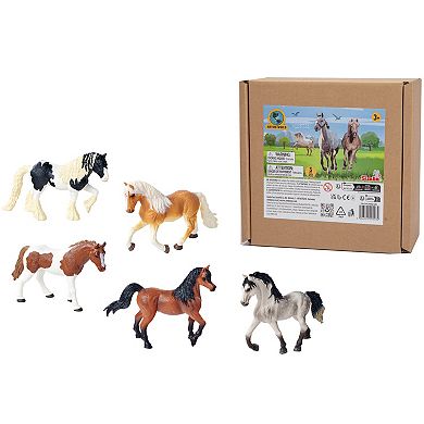 Dickie Toys 5-pc. Detailed Pony Figurine Set