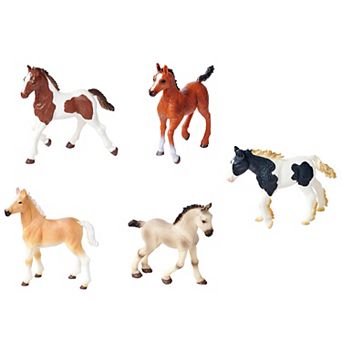 Dickie Toys 5 pc Detailed Horse Figurine Set