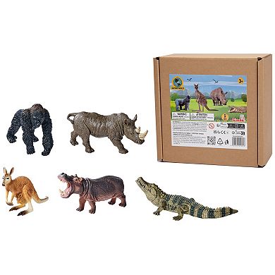 Dickie Toys 5-pc. Wild Animal Figures Set