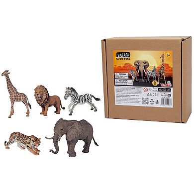 Dickie Toys 5-pc. Safari Animal Figures Set