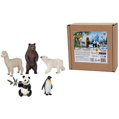 Dickie Toys 5-pc. Wildlife Animal Figures Set