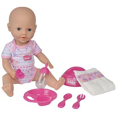 Dickie Toys Newborn Drink & Wet Baby Doll