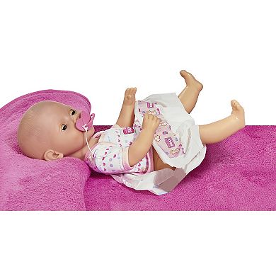 Dickie Toys Newborn Drink & Wet Baby Doll