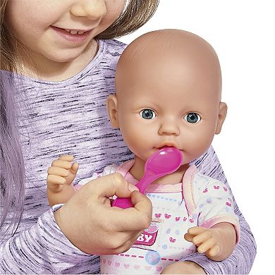 Dickie Toys Newborn Drink & Wet Baby Doll