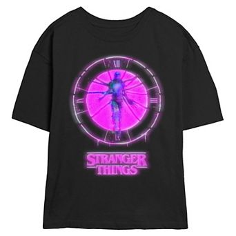 Juniors' Stranger Things Vecna Glowing Graphic Tee