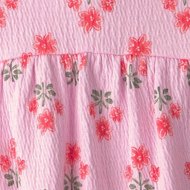 Baby Girl Carter's Floral Ruffle Romper