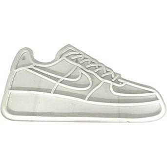 Neon White Low Top Sneaker LED Wall Decor