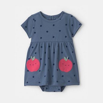 Baby Girl Carter's Apple Bodysuit Dress