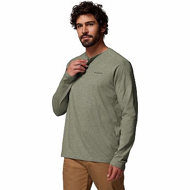 Big & Tall Columbia Thistletown Hills™ Raglan Henley Long Sleeve Shirt