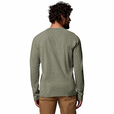 Big & Tall Columbia Thistletown Hills™ Raglan Henley Long Sleeve Shirt