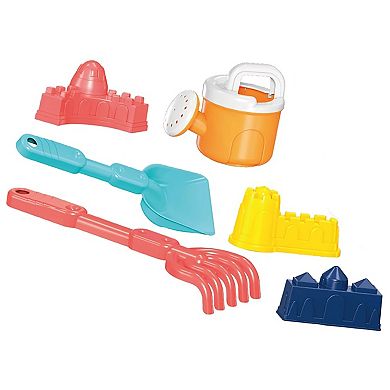 Hauck Splash N' Dig Sand Set - Beach & Water Play Toy with Bucket & Castle Molds