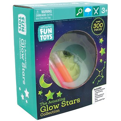 Hauck Glow Stars Collection 300-pc. Peel-&-Stick Decals & Pens Room Decoration