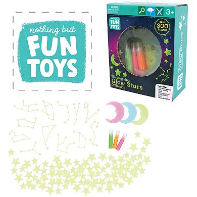 Hauck Glow Stars Collection 300-pc. Peel-&-Stick Decals & Pens Room Decoration