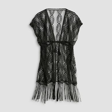 Women's Nine West Delicate Floral Lacey Topper