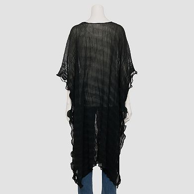 Women's Nine West Pleated Open-Front Topper