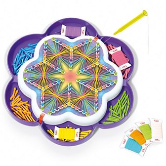 Hauck Quercetti: Play Creativo: Interactive String Art Mandala with Threads & Pegs Craft Set