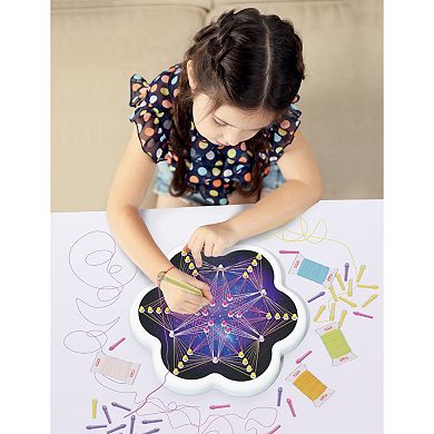 Hauck Quercetti: Play Creativo: Interactive String Art Mandala with Threads & Pegs Craft Set