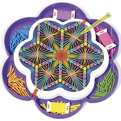 Hauck Quercetti: Play Creativo: Interactive String Art Mandala with Threads & Pegs Craft Set