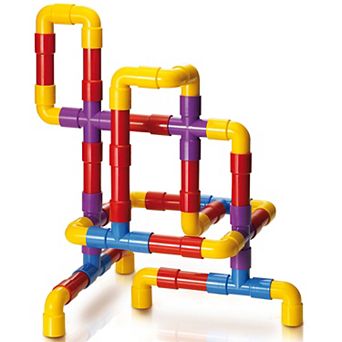 Hauck 40 pc Interlocking Pipeline Maze Building Set