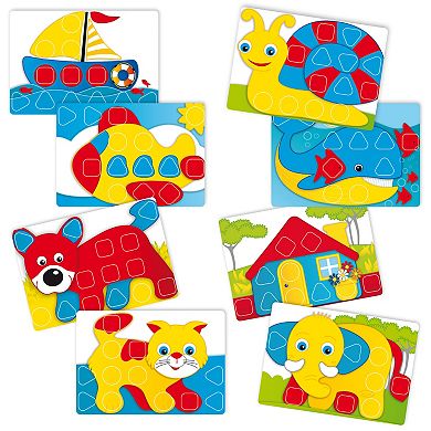 Hauck Quercetti: Fantacolor Baby 33-pc. Button Color Matching Game