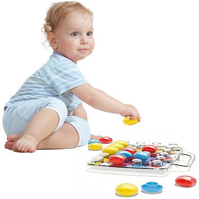 Hauck Quercetti: Fantacolor Baby 33-pc. Button Color Matching Game