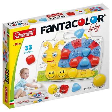 Hauck Quercetti: Fantacolor Baby 33-pc. Button Color Matching Game