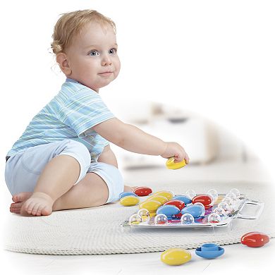 Hauck Quercetti: Fantacolor Baby 33-pc. Button Color Matching Game