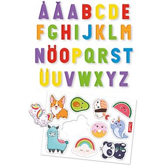 Hauck Double-Sided Magnetic Tablet with Letters & Themed Magnets Educational Toy