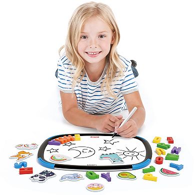 Hauck Double-Sided Magnetic Tablet with Letters & Themed Magnets Educational Toy